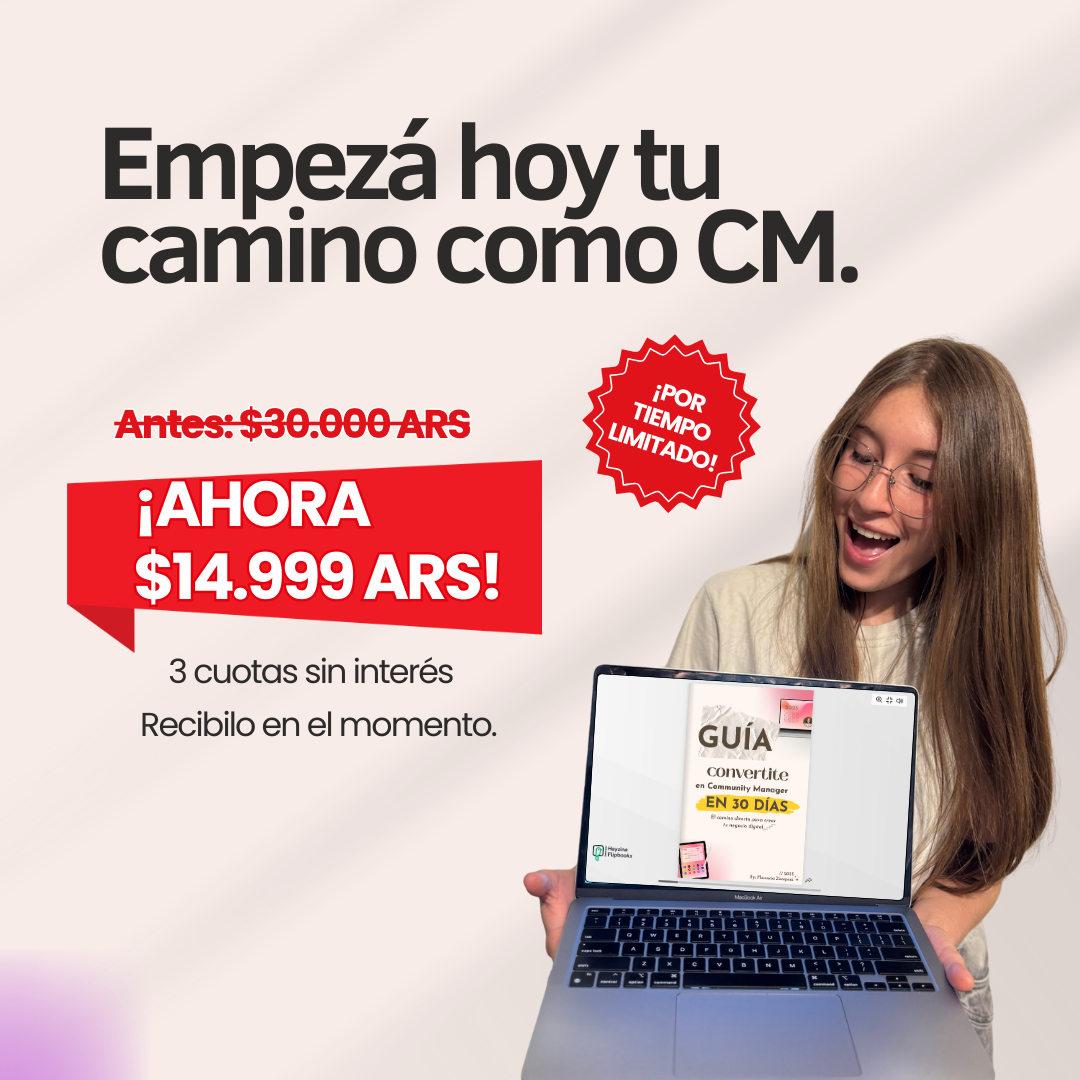 Guia Convertite En Community Manager en 30 dias!